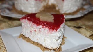 Cheesecake sans cuisson facile et rapideتشيزكيك سهل ولذيذ بدون طهي [upl. by Nevaj]