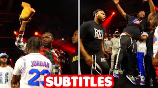 Best Of Nu Jerzey Twork and Shotgun Suge 2 On 2 Battles SUBTITLES  SMACK URL  Masked Inasense [upl. by Leamse]