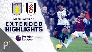 Aston Villa v Fulham  PREMIER LEAGUE HIGHLIGHTS  11122023  NBC Sports [upl. by Anerhs]