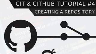 Git amp GitHub Tutorial for Beginners 4  Creating a Repository [upl. by Denis]