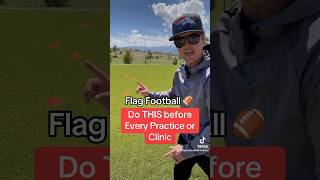 Youth Flag Football Tutorial  Do THIS for a Successful Practice  New Coaches flagfootball shorts [upl. by Gardiner294]