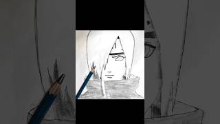 How to draw Pain from Naruto💔🥀🔥  pencil Sketch shorts youtubeshorts naruto animeart pain art [upl. by Nauqyaj36]