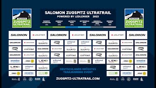 Salomon Zugspitz Ultratrail by Ledlenser 2023 I Split Cam Hochalm [upl. by Eilyr]