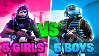 Can Champion EGirls Beat Champion EBoys  RAINBOW SIX SIEGE [upl. by Dorothy]