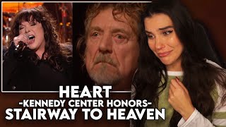 SO MANY TEARS Heart  quotStairway to Heaven Led Zeppelin Kennedy Center Honorsquot  First Time Reaction [upl. by Anaibib716]