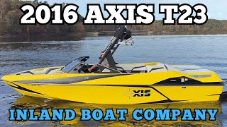 2016 Axis T23 at Inland Boat Company  G7448 [upl. by Sessler]