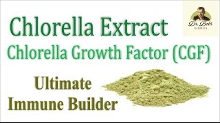 One Key to Longevity Chlorella Growth Factor CGF [upl. by Noyahs]