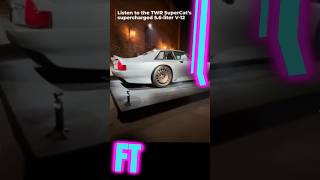 Twr from hagerty twr v12 loud epic exhaust engine sound ftlocs racecar [upl. by Eanaj]