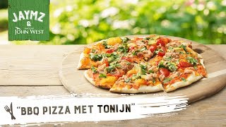 John West x Jaymz Pool  BBQ pizza met Tonijn [upl. by Gollin]