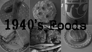 5 Simple amp Easy Recipes  1940s Foods  Simple Meals [upl. by Berry]