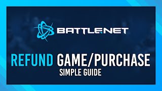 Refund Game on BlizzardBattlenet  Simple guide [upl. by Seditsira]