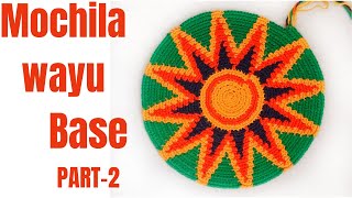 Mochila Wayu Bag  Base  Tutorial  Part2  Sunburst Diamond Mochila [upl. by Turne]