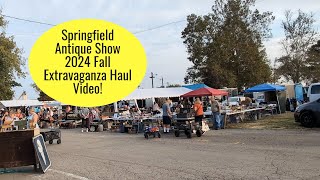 Springfield Ohio 2024 Fall Extravaganza Antique Show Haul Video [upl. by Phenice]