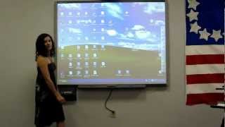 The Basics of How to Use a SMARTboard [upl. by Notsgnal89]