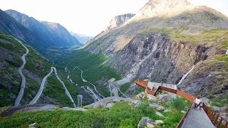 Trollstigen Pass  Norway on Motorcycle [upl. by Rabin]