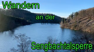 Wandern an der Sengbachtalsperre bei Solingen [upl. by Ayotaj]