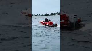 Speed Boating at Alleppey Kerala [upl. by Esilahc493]