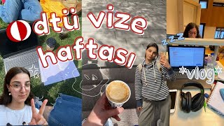 beyin yakan Vize Haftası vlogu  odtülog 3 [upl. by Ollayos]