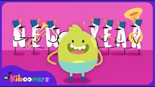 The New Year Is Marching In  The Kiboomers Preschool Songs amp Nursery Rhymes for Holidays amp Seasons [upl. by Magner]