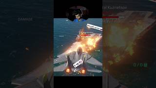 F 14 vs Aircraft Carrier 🔥 modernwarshipstipsandtricks viralvideo [upl. by Salene]