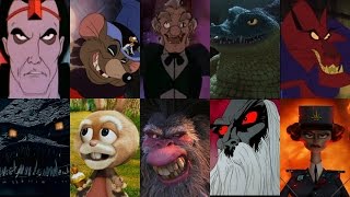 Defeats of my Favorite Animated NonDisney Movie Villains Part IV [upl. by Sucramad]