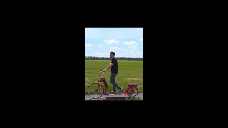 Have you ever seen a bicycle with a treadmill facts electricbike [upl. by Enial]