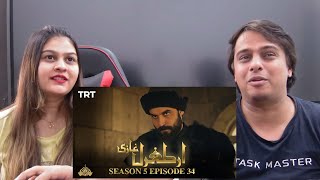 Ertugrul Ghazi Urdu  Episode 34 Season 5 [upl. by Evreh]