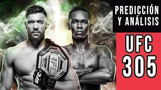 UFC 305 DRICUS DU PLESSIS VS ADESANYA  Predicciones Cartelera Completa [upl. by Favata977]