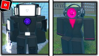 ALL NEW SKIBIDI TOILET GAME with CLOCK TITAN and MORE in SKIBIDI MULTIVERSE TOILET ROLEPLAY  Roblox [upl. by Haronid]