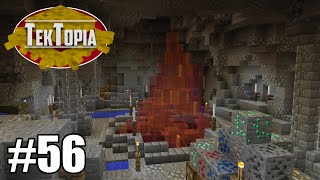 TekTopia 56  Earth Crystal amp The Mines Minecraft Villager Mod [upl. by Socher]