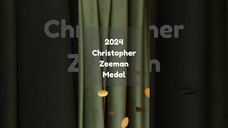 2024 Christopher Zeeman Medal ✨🏅maths awards prize numberphile [upl. by Wina]