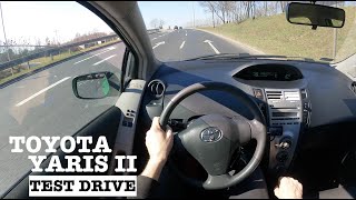 2008 Toyota Yaris II 13 VVTi 86HP  4K POV Test Drive  0100  Review [upl. by Trout]