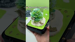 Green Tree Calendar ASMR🌲 Link in bio🔗 deskdecor giftideas [upl. by Etka]