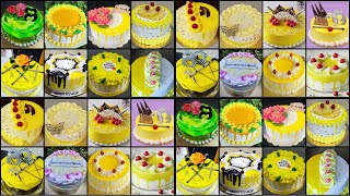 🍍🎂Latest Pineapple Cake Design 2023Yellow CakePineapple CakeNew Cake Design 2024Cake Design [upl. by Eelaras]