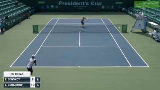 Donskoy vs Gerasimov Fantastic Set Point [upl. by Ledif798]