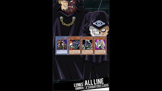 Yugioh Duel Links  Lumis and Umbra x ALL Special Phrases Card [upl. by Ardnasil]