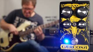 DOD Carcosa Fuzz on bass  Low Gain [upl. by Annaeirb]