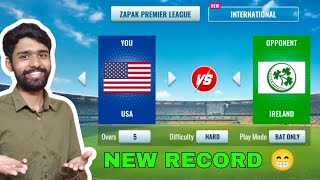 USA Vs Ireland Rematch Cricket Gameplay With Facecam in Hindi Commentary  Shocking Ending [upl. by Forward]