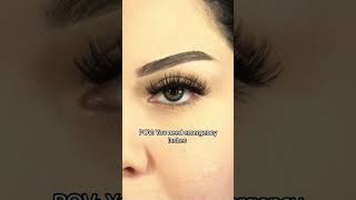 At home lash extensions volashes diylashes diylashextensions lashhacks [upl. by Halbert]