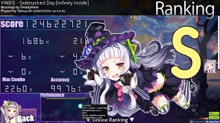 osuVINXIS  Sidetracked Day Infinity InsideHR FC 9976 751pp NEW TOP PLAY [upl. by Eornom]