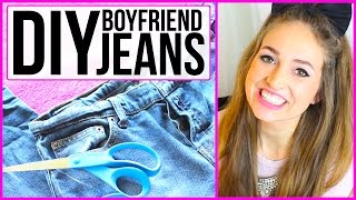 DIY Boyfriend Jeans with CourtneyRandallMusic [upl. by Pearce]