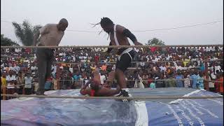 UN COMBAT DHISTOIRE  MANSEBA vs MUSKITO AU STADIUM DE L ESPOIR DE KANANGA [upl. by Olimreh]