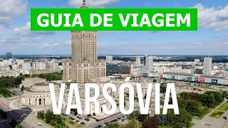 Varsóvia Polônia  Atrações paisagens viagem revisão  Drone 4k vídeo  Cidade de Varsóvia [upl. by Waligore190]