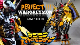 REPAINT WARGREYMON AMPLIFIED 暴龍 デジタルモンスタ DIGIMON FIGURE RESIS STANDART CUSTOM 워그레이몬 프라모델 코팅 킷 만들기 [upl. by Peh225]