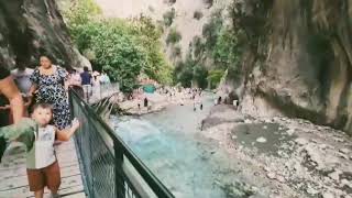 longestcanyon in Turkeydeepcanyongorge tourist attraction saklikentGorge [upl. by Morrissey453]