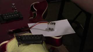 How to Install the toggle switch in your guitar [upl. by Palmira]