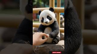 Tickle Time 🐼💕 Watch This Mini Panda Giggle with Joy PandaCuteness petvideos cute animalshorts [upl. by Kolnick]