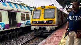 Reay Road Railways Station Mumbai ll Mumbai Local Train Arrival and Departure from Reay Road station [upl. by Cumings157]