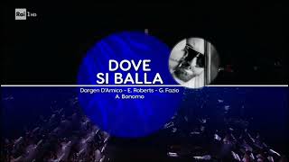 Dargen D’Amico  Sanremo 2022  Dove si balla  live video completo serata finale [upl. by Anett]