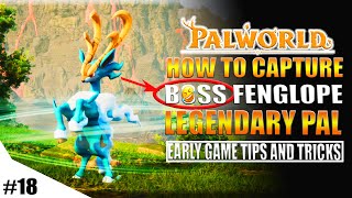 TECHNO GAMERZ HELP Capture Boss Fenglope 🔥 Palworld Hindi Gameplay EP18 [upl. by Skardol]